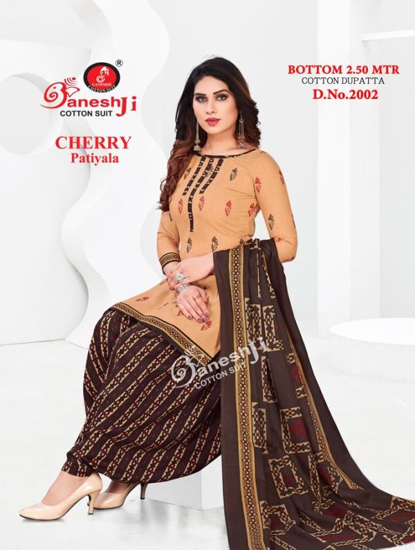 Ganeshji Cherry Vol-2 Indo Cotton Designer Dress Material